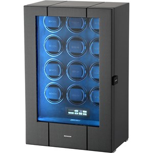 Benson Black Series II Pro 12 Carbon Fiber watch winder