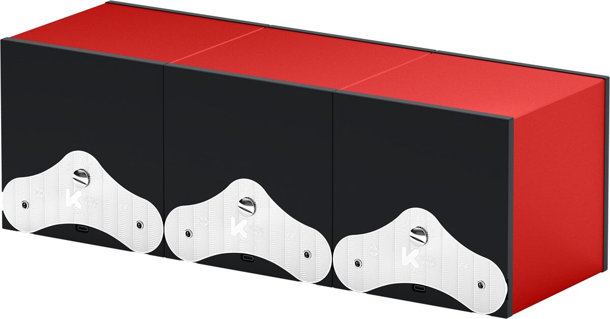 Swiss Kubik Masterbox 3 Red SK03.AE005